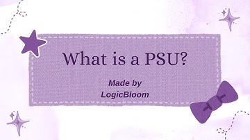 What is a PSU? | Power Supply Explained Simply 💻⚡