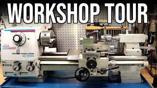 A Tour Of My Workshop / Home Machine Shop (100k Subscriber Special) by Artisan Makes 45,302 views 5 months ago 18 minutes