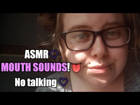 ASMR♡ Mouth sounds, NO TALKING♡, Teeth tapping, lips pressing, mic kissing ect.