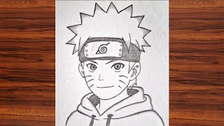  Easy Anime Drawing || How to Draw Naruto Uzumaki step by step || Naruto Drawing for beginners screenshot 5
