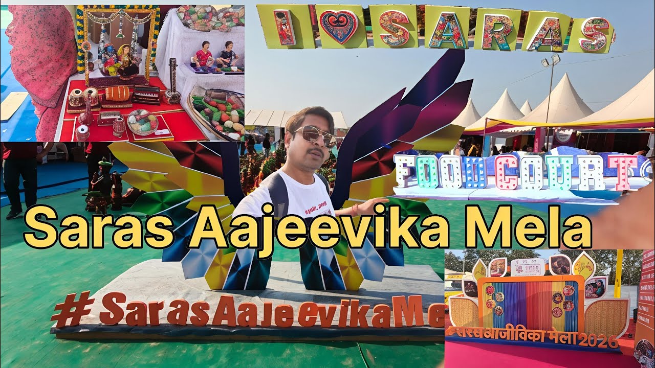 Saras Aajeevika Mela 2026 Gurgaon | Leisure Valley Park Sector 29 | Full Tour & Food Guide