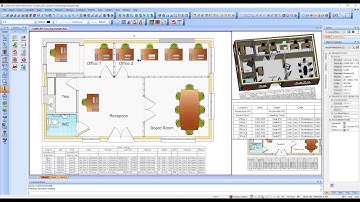 Area and Asset Scheduling in Caddie AEC .dwg software