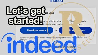 Indeed: client how-to: HELP US HELP YOU: create Indeed account
