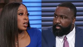 🔴(OMG!!) ALL HELL BREAKS LOOSE!! KENDRICK PERKINS SNAPS ON WOMEN ON ESPN LYING FOR BRONNY JAMES!