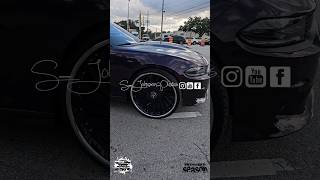 Wett Dodge Charger On Dub Wheels