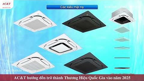 Điều hòa âm trần tiếng anh là gì năm 2024