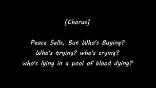 ILL BILL - Peace Sells (Lyrics)