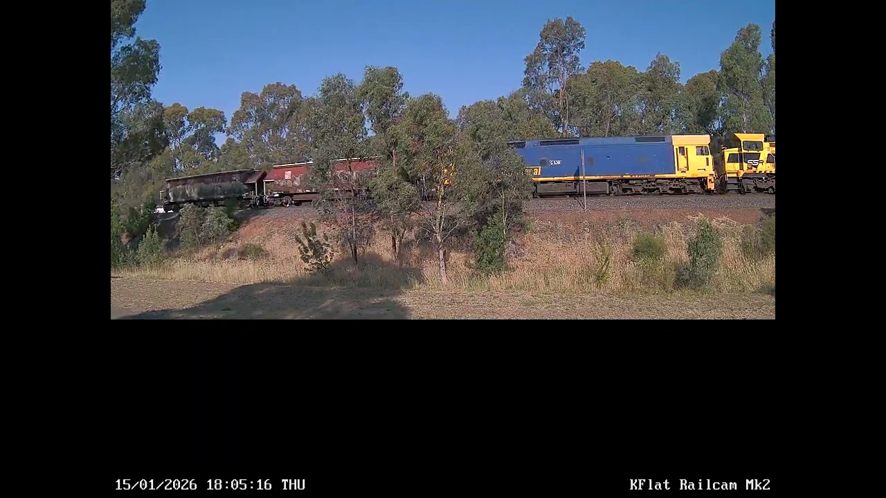 SSR A70-P18-P16-G536 + Grain Wagons Up_15th Jan '26