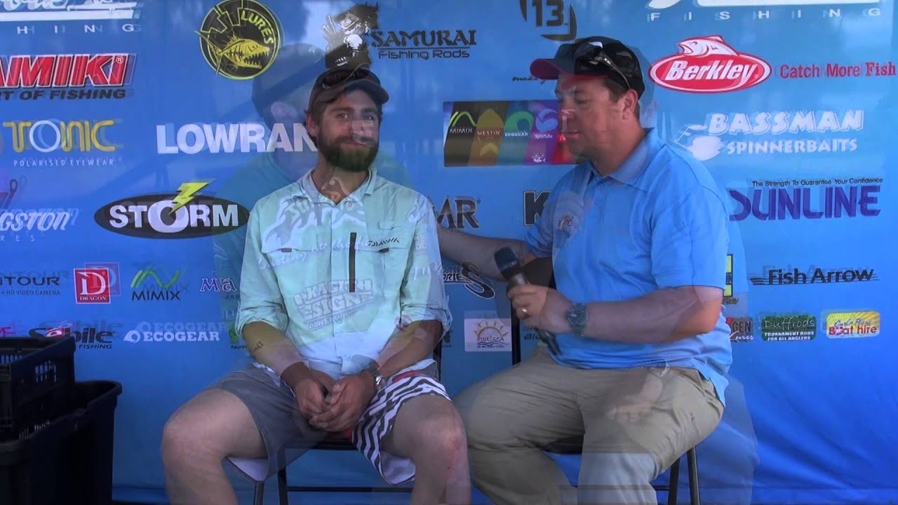 Interviews with the Lowrance Blue Rock Blitz Co-Anglers