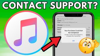 How to Fix Please Contact iTunes Support to Complete This Transaction ! 2024 by TKO TAKEOVER 8 views 17 hours ago 54 seconds