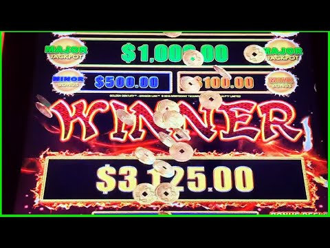 INSTEAD of getting the MAXED OUT MAJOR, I LANDED A JACKPOT! Up to $50 bet/spin on Golden Century! 😳