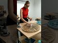 I poured liquid glass over dead wood. Wait for the final wall reveal 😱#diyproject #homerenovation