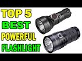 Top 5 Best Powerful LED Flashlight In 2021 | Best Flashlight Review