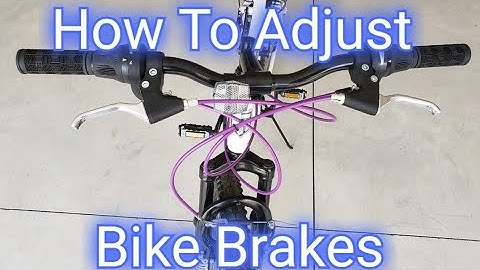 How To Adjust Brakes On A Mongoose Mountain Bike