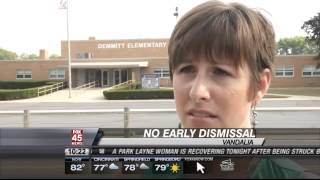 No Early Dismissal For Some Kids Despite Heat