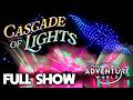 Disney Cascade of Lights - Nighttime Spectacular at Disney Adventure World