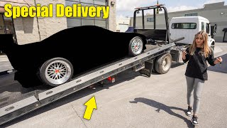 Supercar Delivered To My NEW Shop + New Build Announcement!