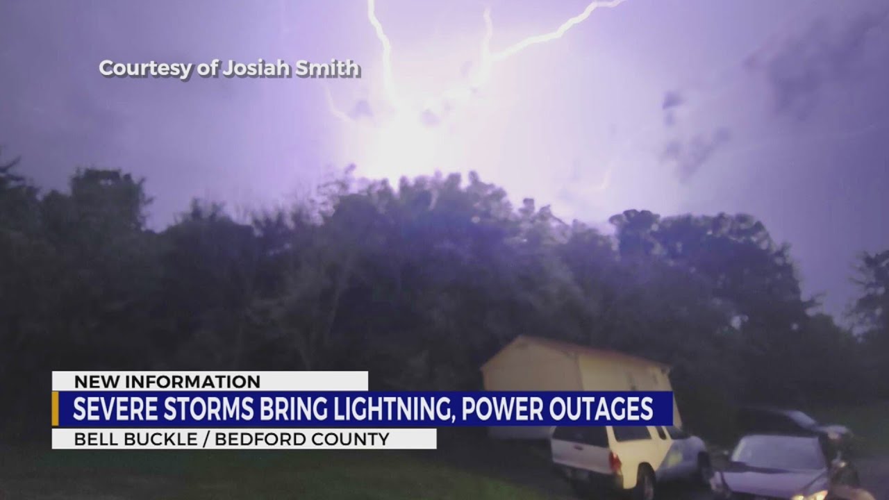 Power outages persist after storms - YouTube
