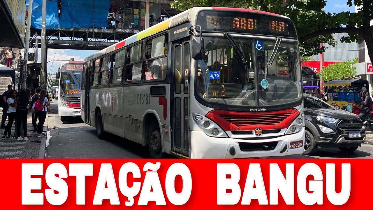 Estação Bangu (RJ) - Movimentação de Ônibus 