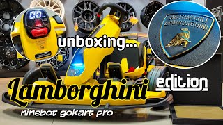 Ninebot gokart pro...Lamborghini edition unboxing!!