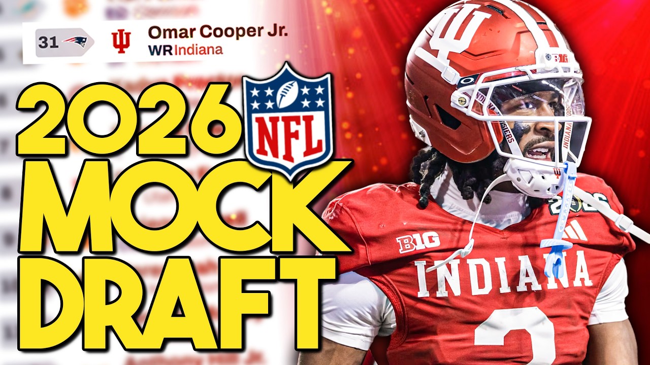 2026 NFL Mock Draft (2 Rounds) Caleb Downs to Saints, Omar Cooper to Patriots, Love to the Vikings