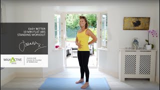 Joanna's Easy Better 10 min Flat Abs Standing Workout