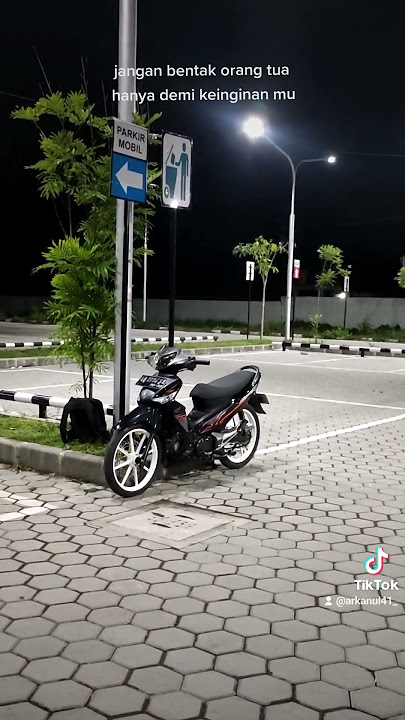 story wa supra x 125, jangan bentak orang tua