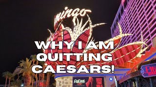 Why I am Quitting Caesars and Who I am Picking!