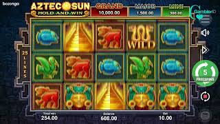 Aztec Sun Hold and Win by 3 Oaks Video Review | GamblerID screenshot 3