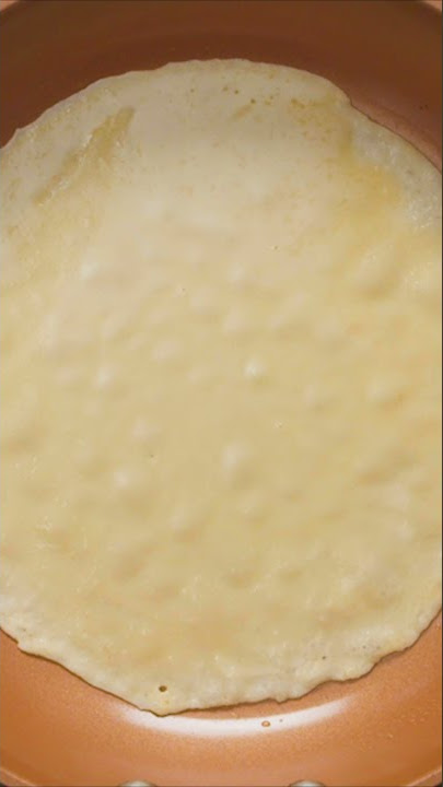 Crêpes for 30 Layer Crêpe Cake - Dished #Shorts