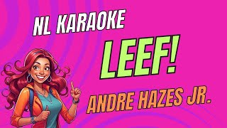 André Hazes Jr. - Leef | Nederlands karaoke | Dutch karaoke | Nederlandstalig