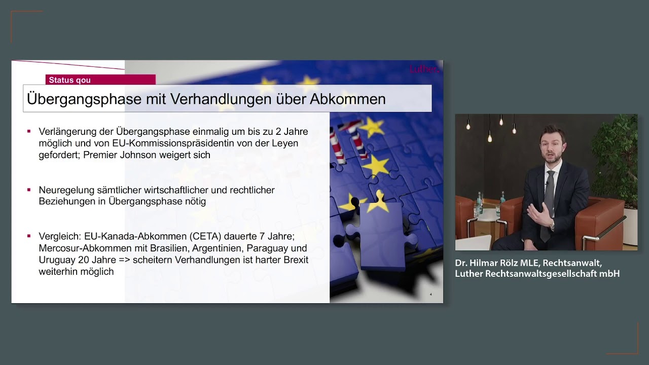 Arbeitnehmerfreizugigkeit Und Sozialversicherungssysteme Nach Dem Brexit Webinar Youtube