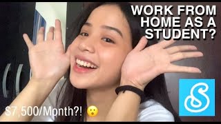 WORK FROM HOME AS A STUDENT || Study Pool Tutor (How to apply?)
