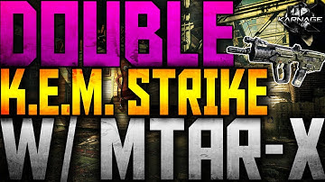 COD: Ghosts - DOUBLE "MTAR-X" KEM STRIKE w/ KRNG Apollo! (COD Ghosts Double KEM Strike Gameplay)