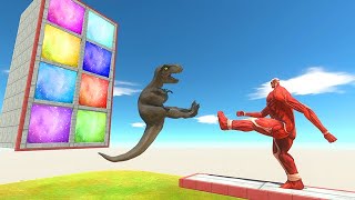 Heroic Kick in Portals - Animal Revolt Battle Simulator