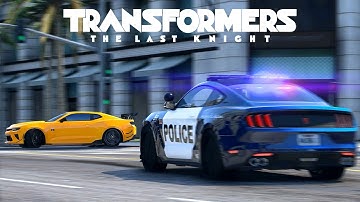 GTA V - Transformers 5 EPIC London Chase!