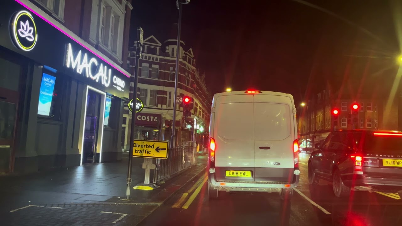 Late night driving. Just the road, the lights and the music…