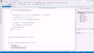 Subir imagenes a Cloudinary ASP Net C# - Visualizandolanet