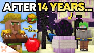 STRANGE NEW MINECRAFT DRAGON EGG UPDATE, CAVE BIOME UPGRADE + NEW VILLAGER FOODS ARE HERE?!
