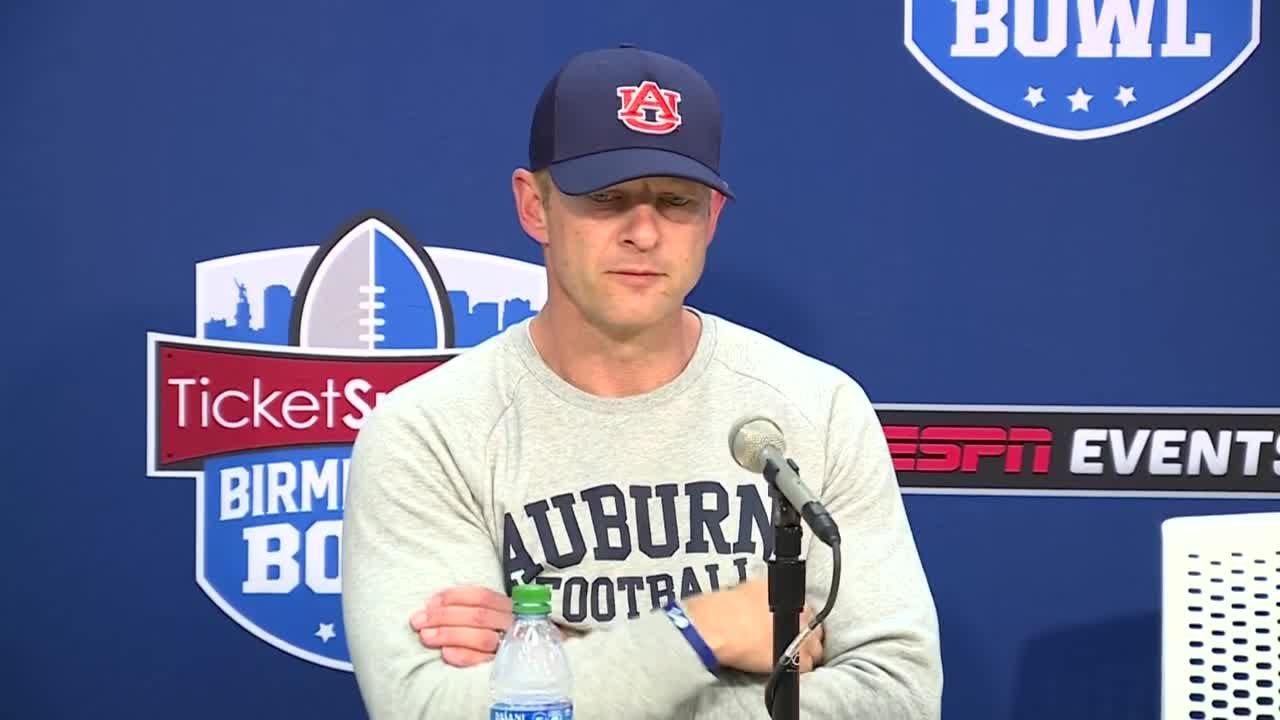 Everything Bryan Harsin said after Auburn's Birmingham Bowl loss