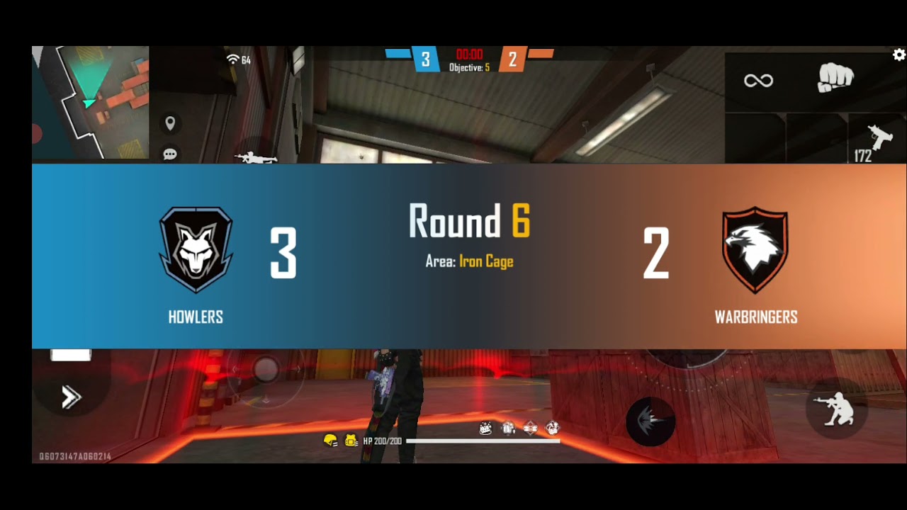 Lone wolf Mini Uzi challenge (free fire gameplay)