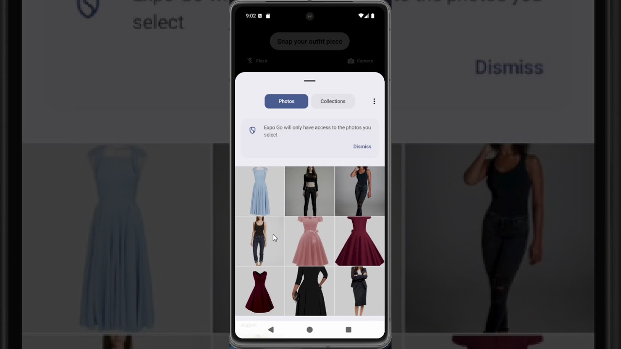 FitMirror - mobile application