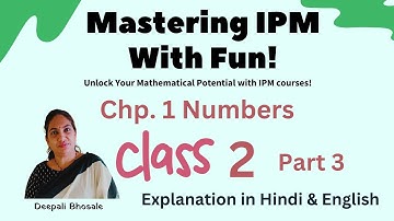 IPM Class 2 Numbers Part 3 Mathemagic Maths scholarship Exam IMO #ipm  #maths #mathemagic #imo