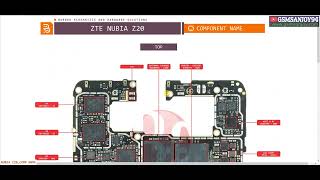 ZTE NUBIA Z20 COMPONENT NAME Diagrams Free by GsmSanjoy - YouTube