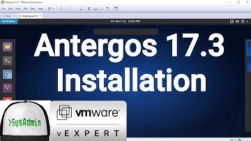Antergos 17.3 Installation + VMware Tools on VMware Workstation [2017]