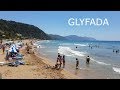 Glyfada Beach Corfu Greece in 4K