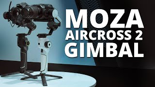 The ultralight Moza AirCross 2 lets you mount the Pocket 4K without a cage - even vertically