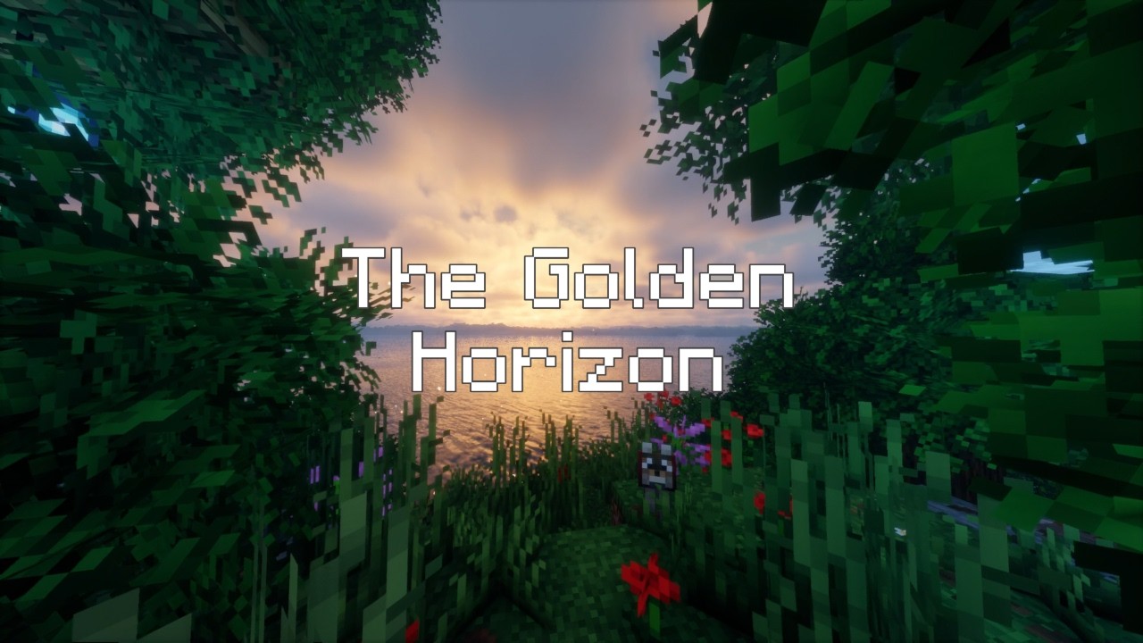 Minecraft but You Stop to Admire Its Beauty - The Golden Horizon