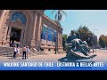 Walking Santiago de Chile: Summer day in Lastarria &amp; Bellas Artes Neighborhoods | 4K 50fps