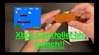 How to Use Xbox Controller With Switch Using #8bitdo  #xbox #nintendo